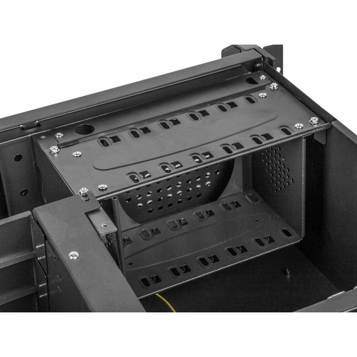 ATX Box Lanberg SC01-4504-08B Black 4U Rack