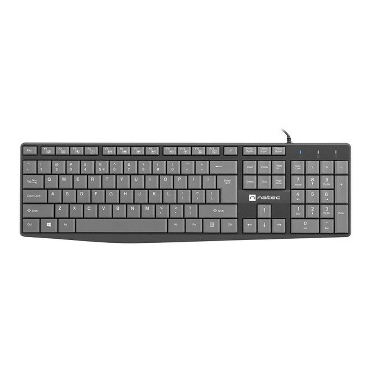 Keyboard Natec NKL-1507 Black Grey