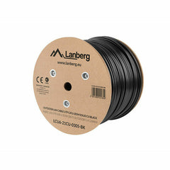 UTP Category 6 Rigid Network Cable Lanberg LCU6-21CU-0305-BK 305 m Black