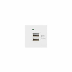 USB Adaptor Lanberg AC-4545-2XUSB2.1-W