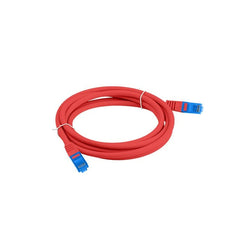 UTP Category 6 Rigid Network Cable Lanberg PCF6A-10CC-0050-R Red 50 cm