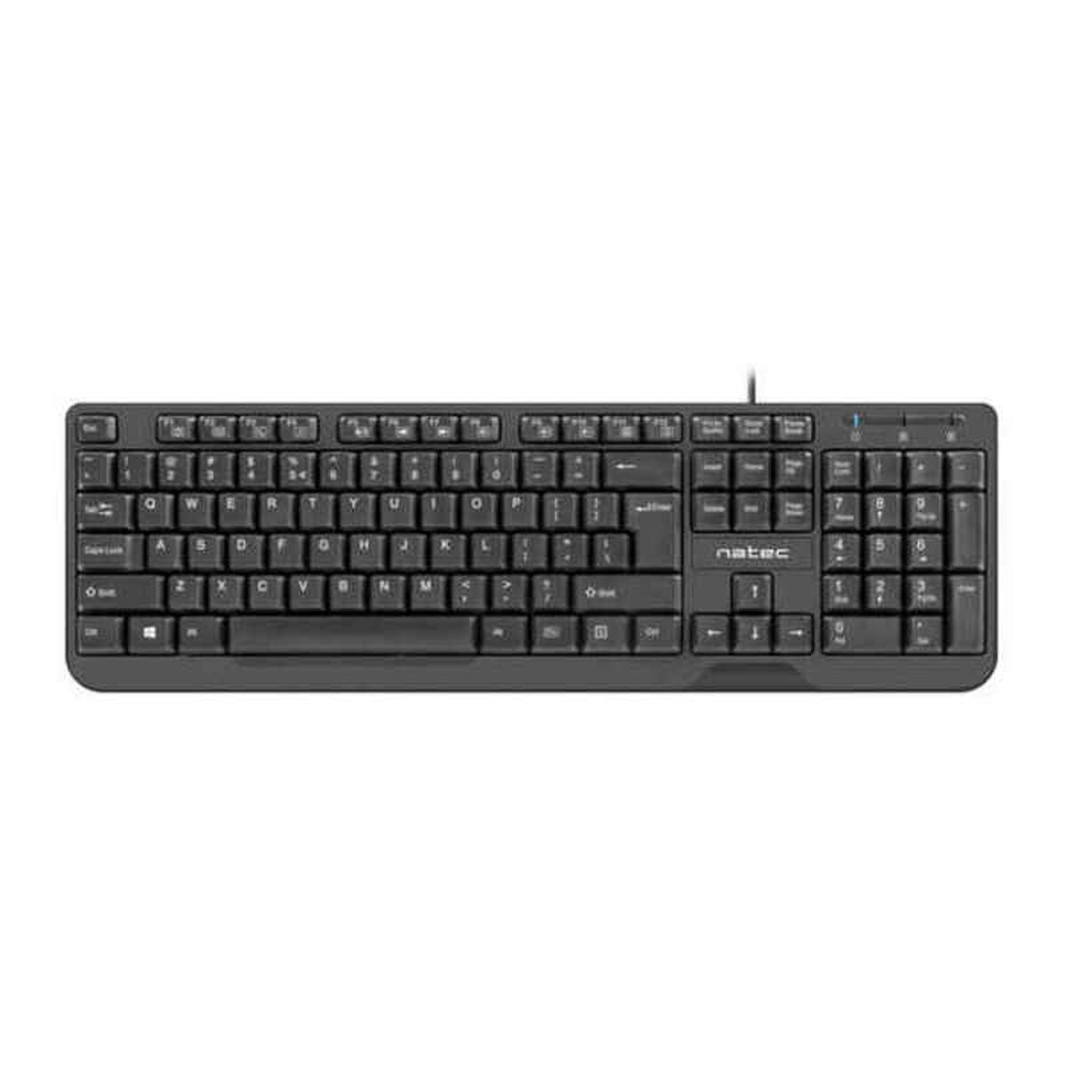 Keyboard Natec NKL-1720 Black Spanish