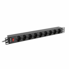 Power Socket 9 Sockets with Switch Lanberg PDU-09F-0300-BK 220-250 V 16 A 4000 W