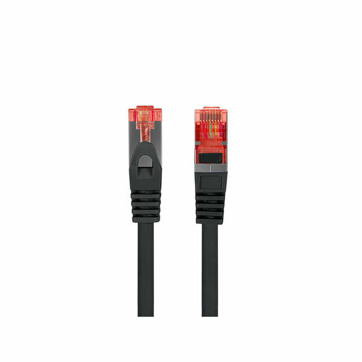 UTP Category 6 Rigid Network Cable Lanberg PCF6-10CU-1000-BK Black 10 m