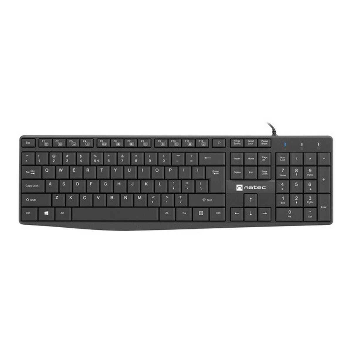 Keyboard Natec NKL-1950 Black Qwerty US