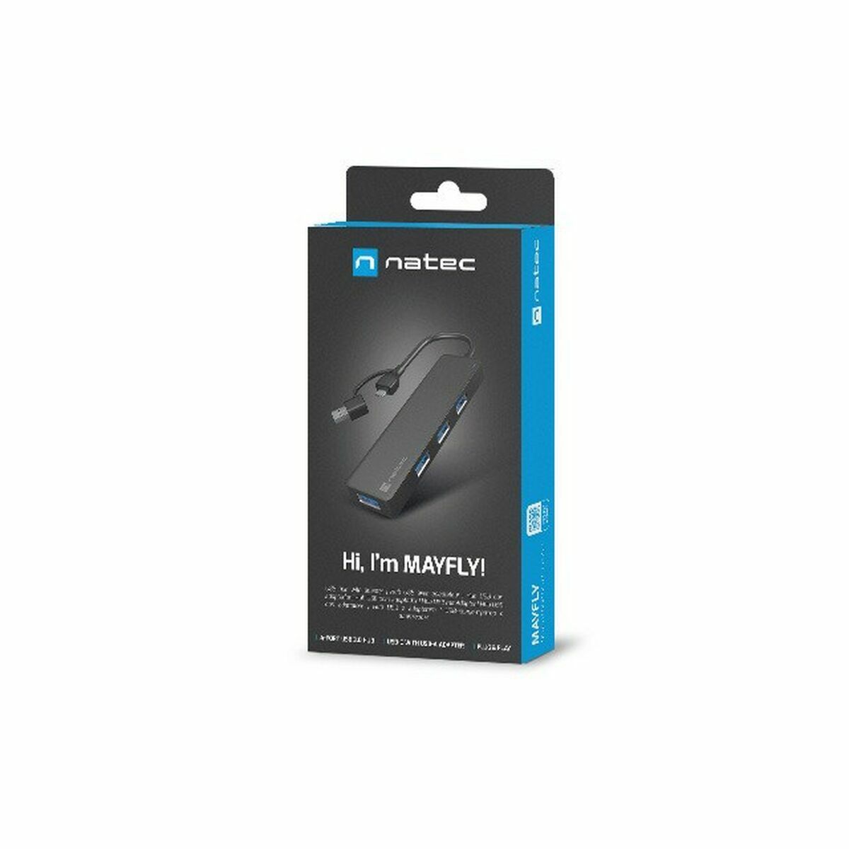 USB Hub Natec NHU-2023 Black