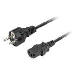 Power Cord Lanberg Black 1,8 m