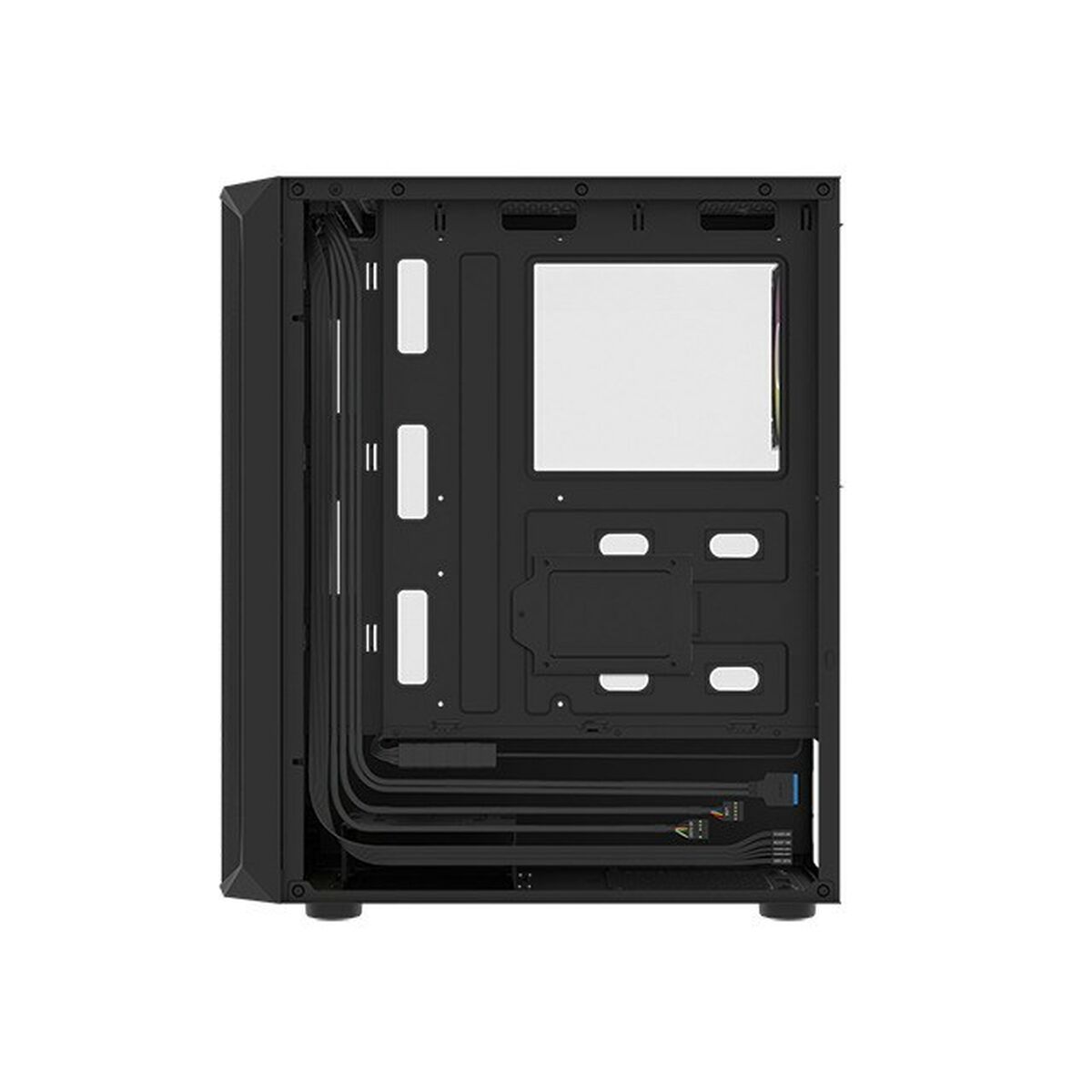 ATX Semi-tower Box Fury NFO-2154 Black