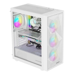 ATX Semi-tower Box Genesis White