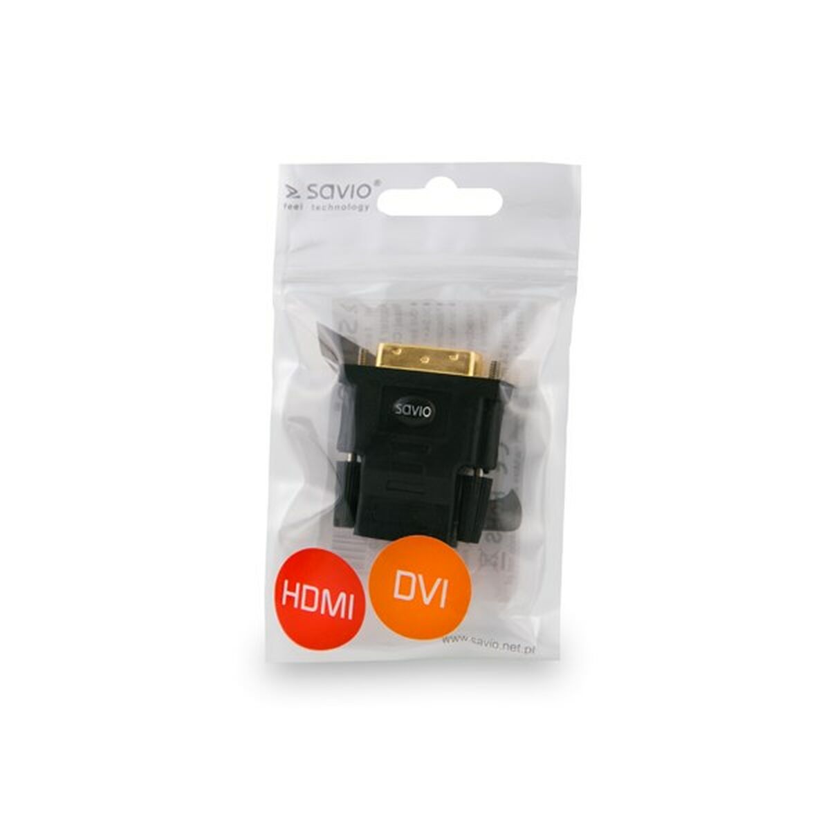 HDMI to DVI adapter Savio CL-21