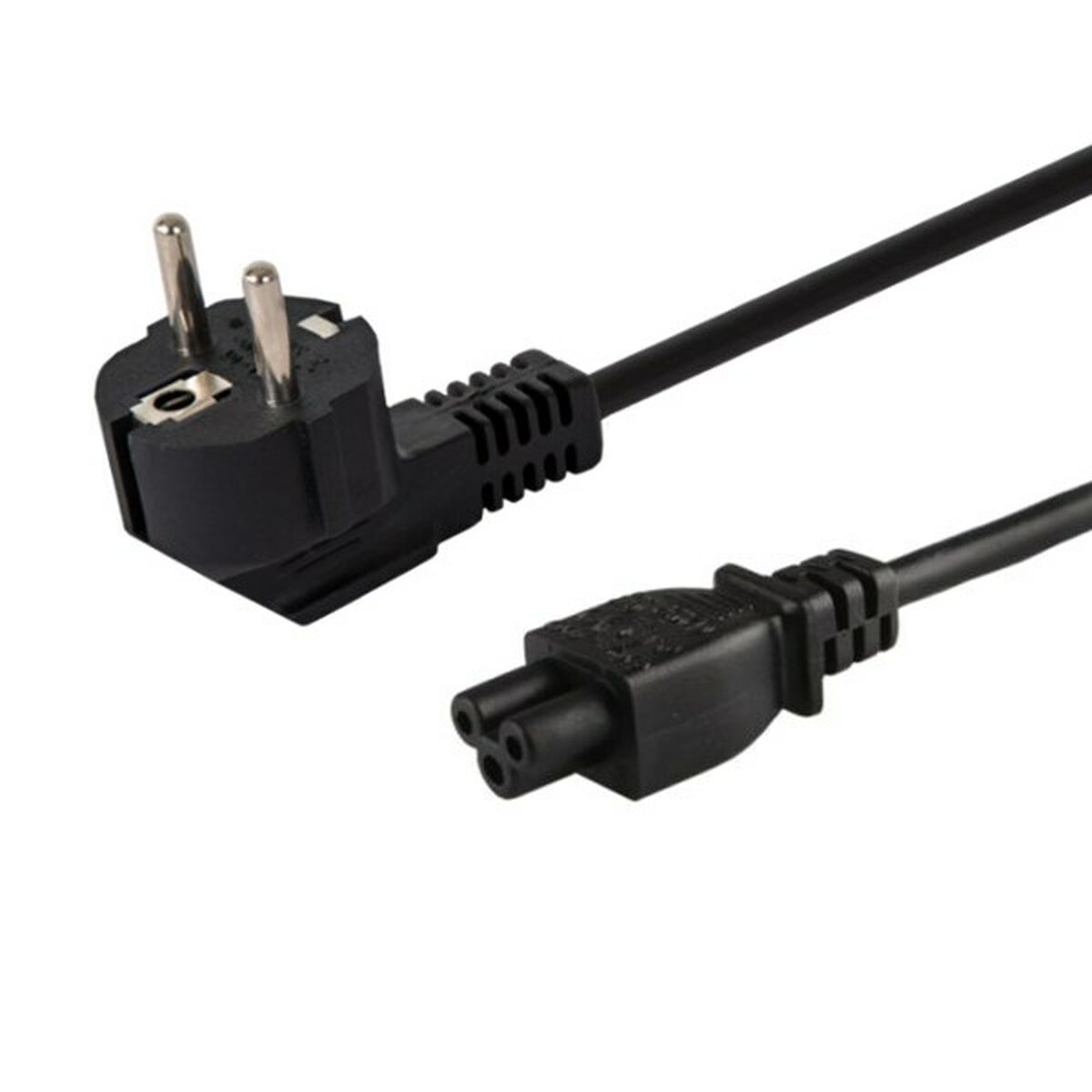 Power Cord Savio CL-67 Black H03VV-F 1,2 m