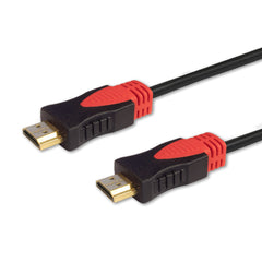 HDMI Cable Savio CL-95 Black Red 1,5 m