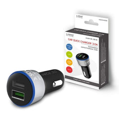 Car Charger Savio SA-06/B Black