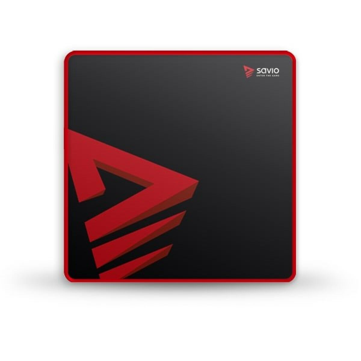 Mouse Mat Savio Turbo Dynamic M Black Printed