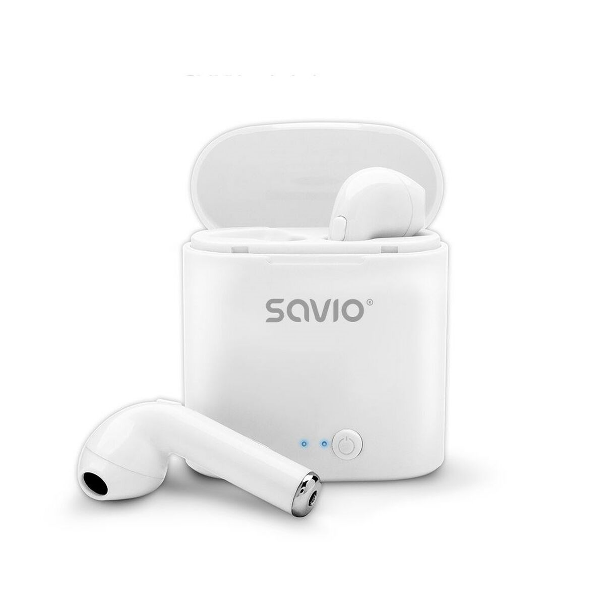 In-ear Bluetooth Headphones Savio TWS-01 White