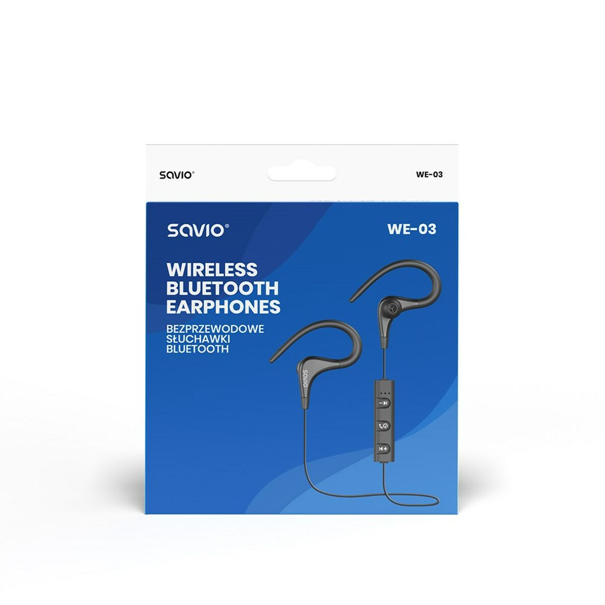 Sport Bluetooth Headset Savio WE-03 Black