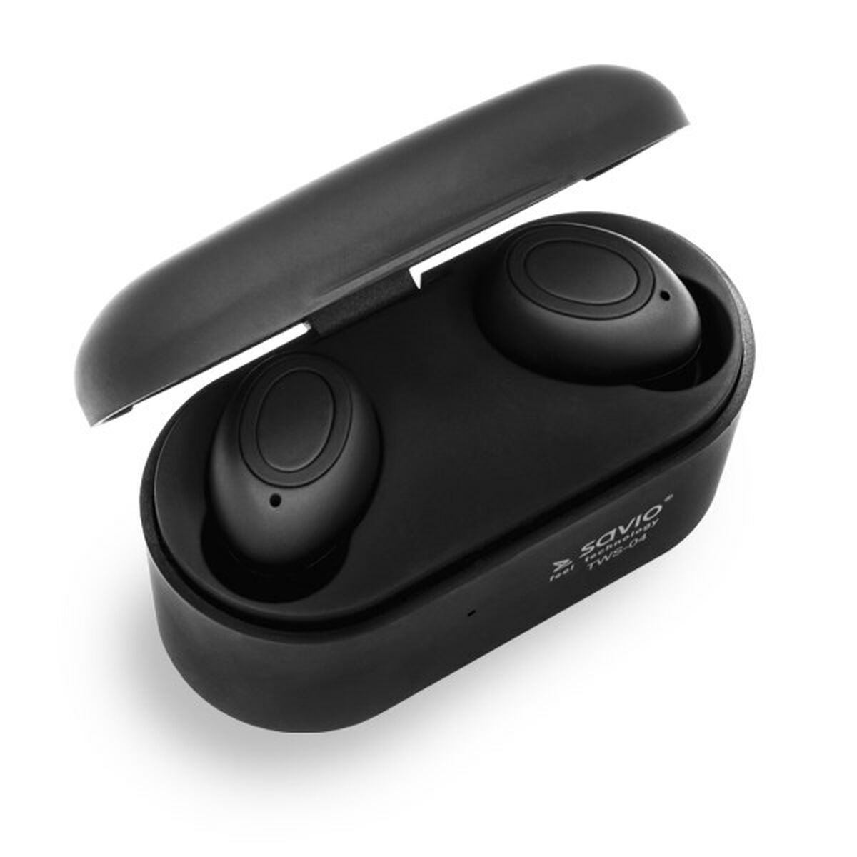 In-ear Bluetooth Headphones Savio TWS-04 Black Graphite