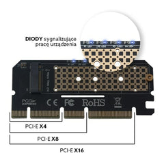 PCI Card SSD M.2 Savio Adapter  AK-41