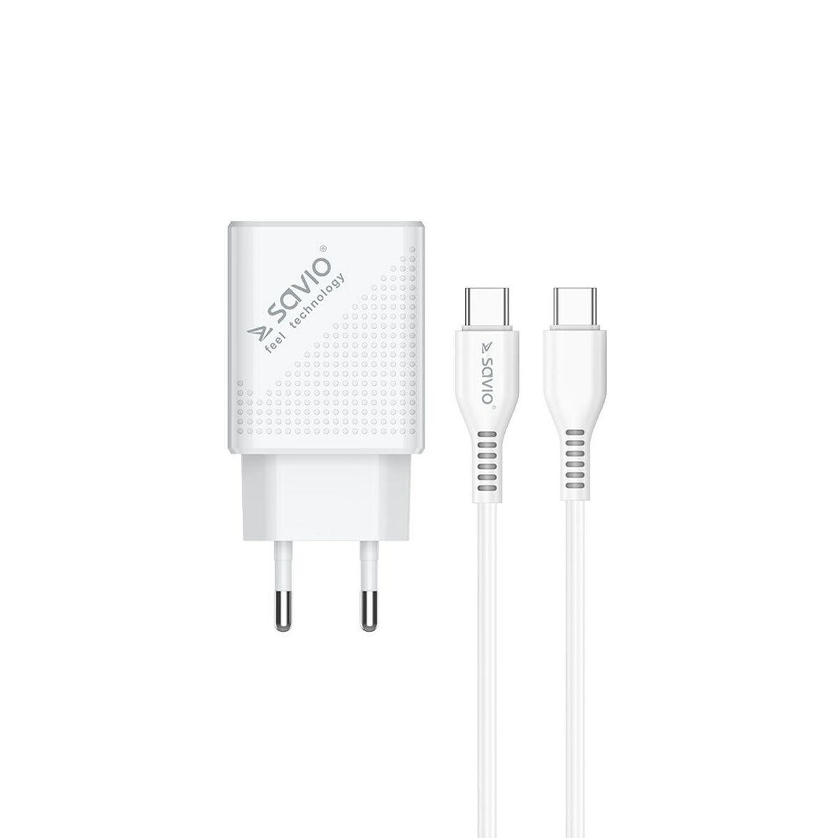 Wall Charger Savio LA-05 White 18 W