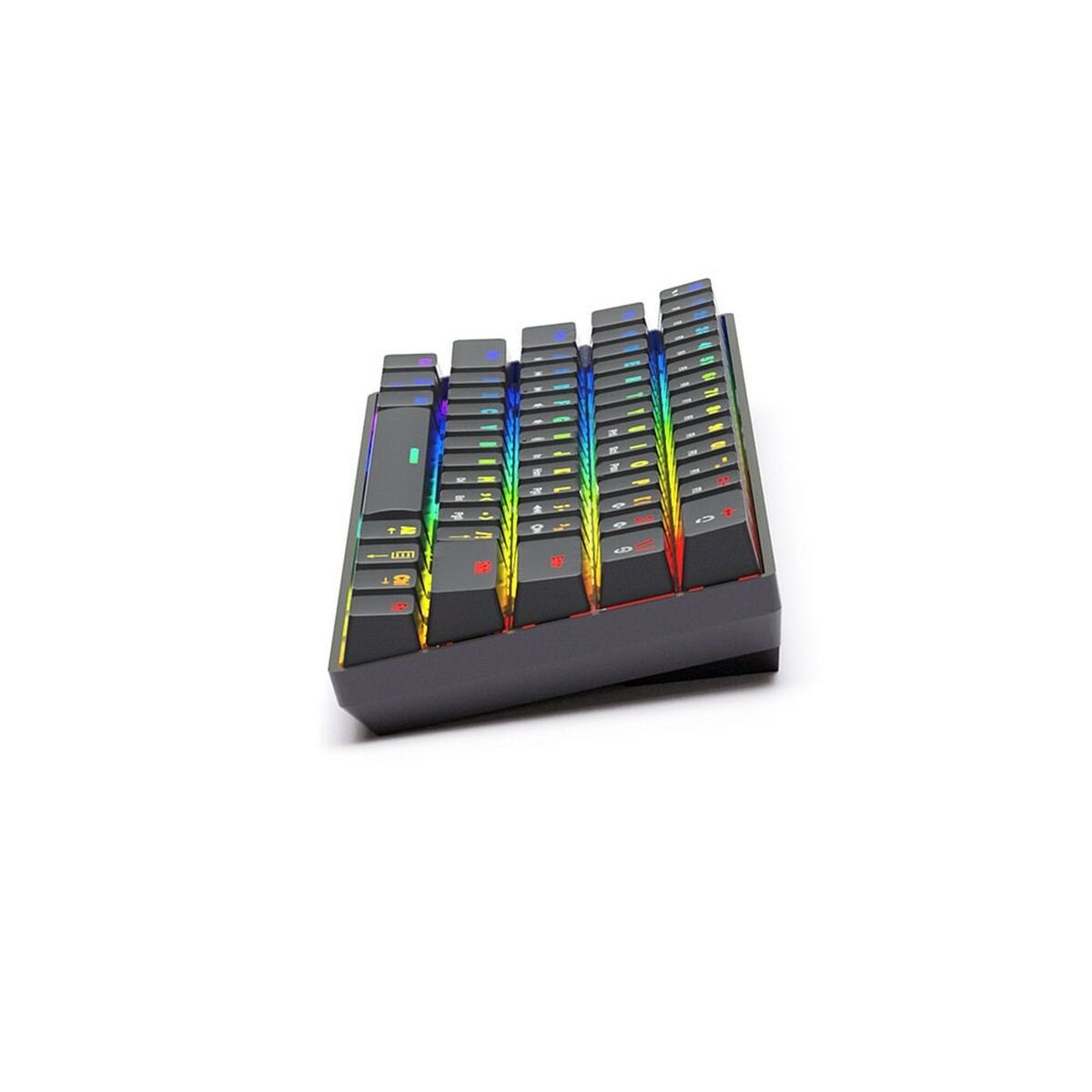 Keyboard Savio BLACKOUT Black Multicolour English QWERTY