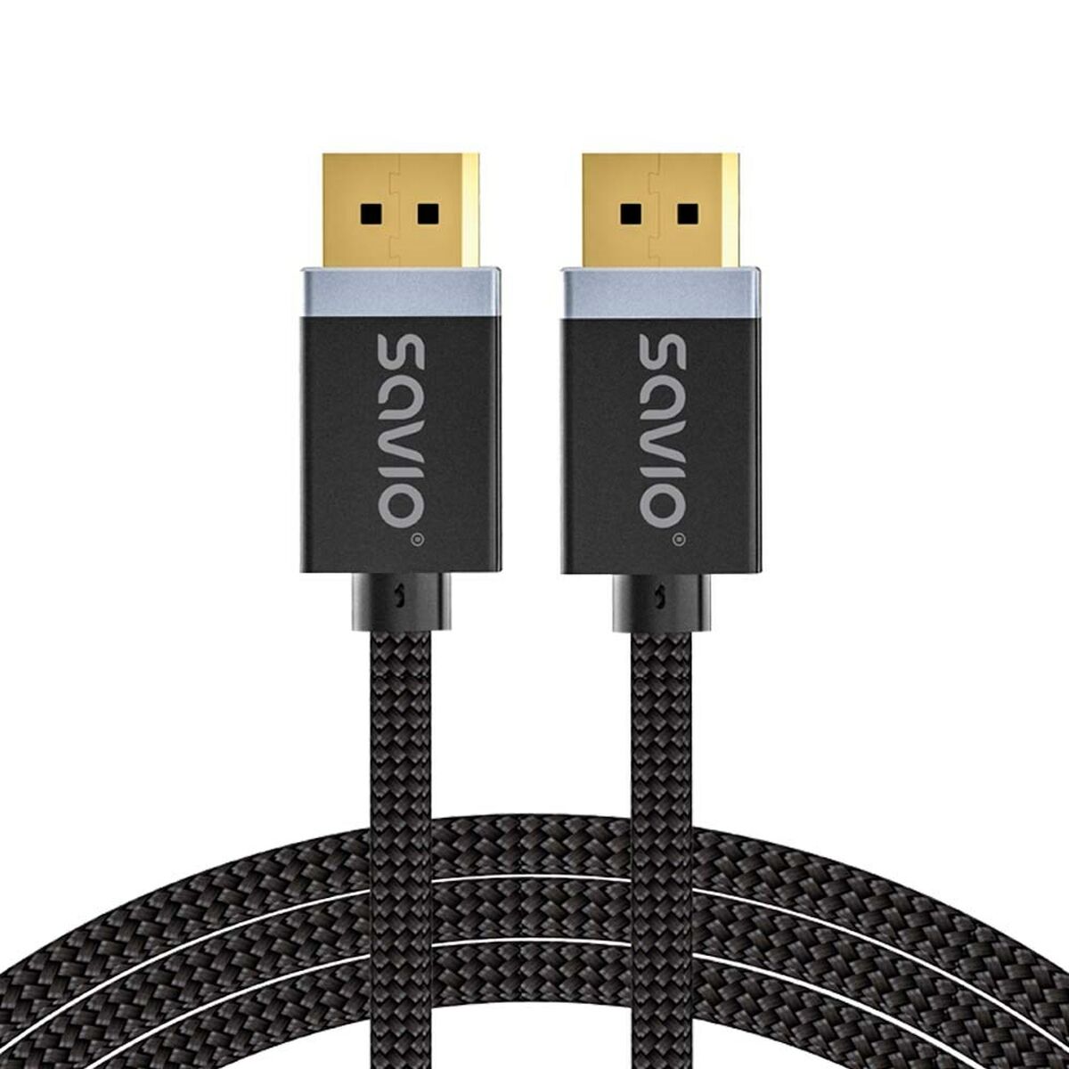 DisplayPort Cable Savio CL-176 Black 3 m