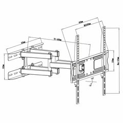 TV Mount MacLean MC-760 32" 55" 26" 30 Kg