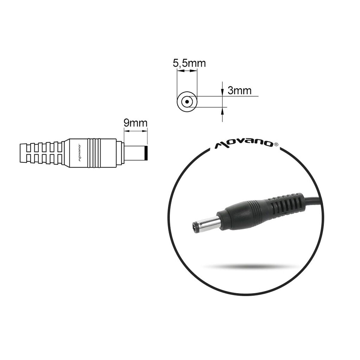 Laptop Charger Mitsu 5ZM050 60 W