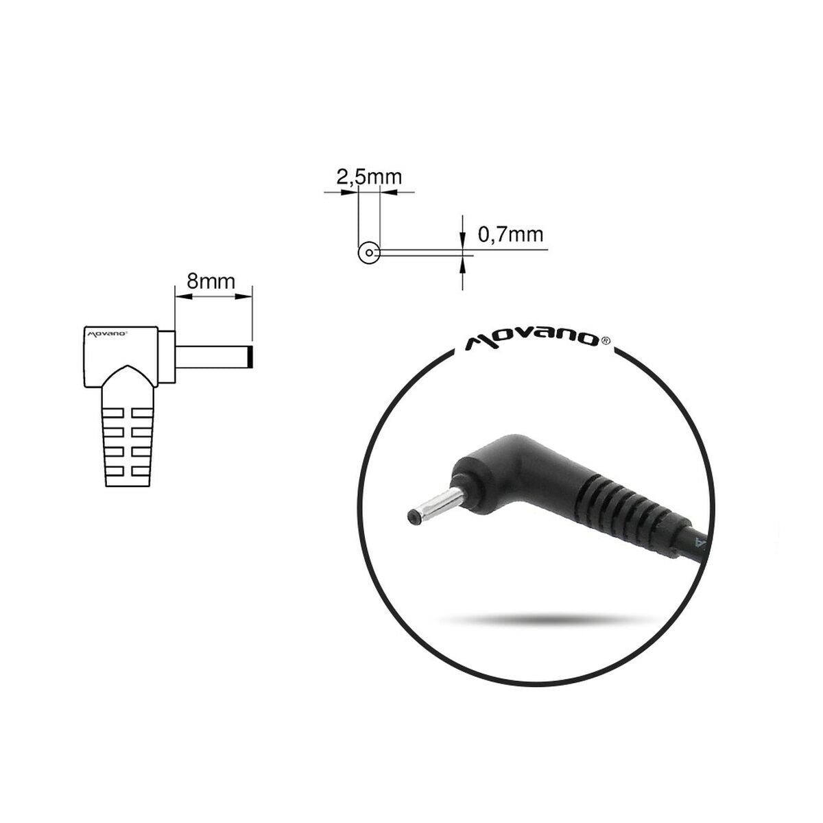 Laptop Charger Mitsu 5ZM008 40 W