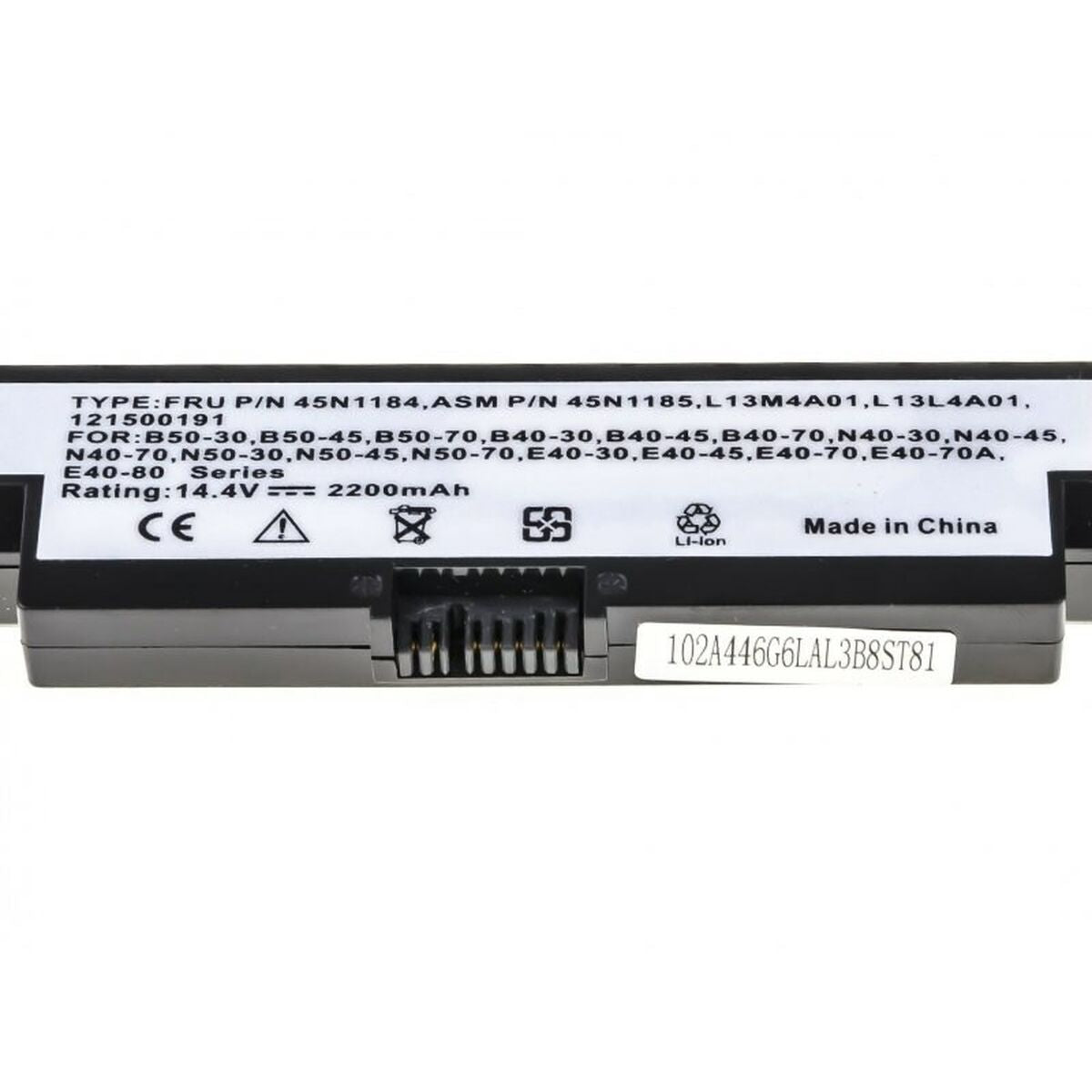 Laptop Battery Green Cell LE69 Black 2200 mAh