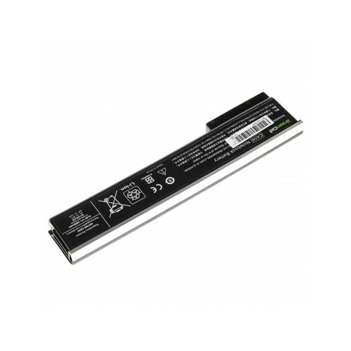 Laptop Battery Green Cell HP100 Black 4400 mAh