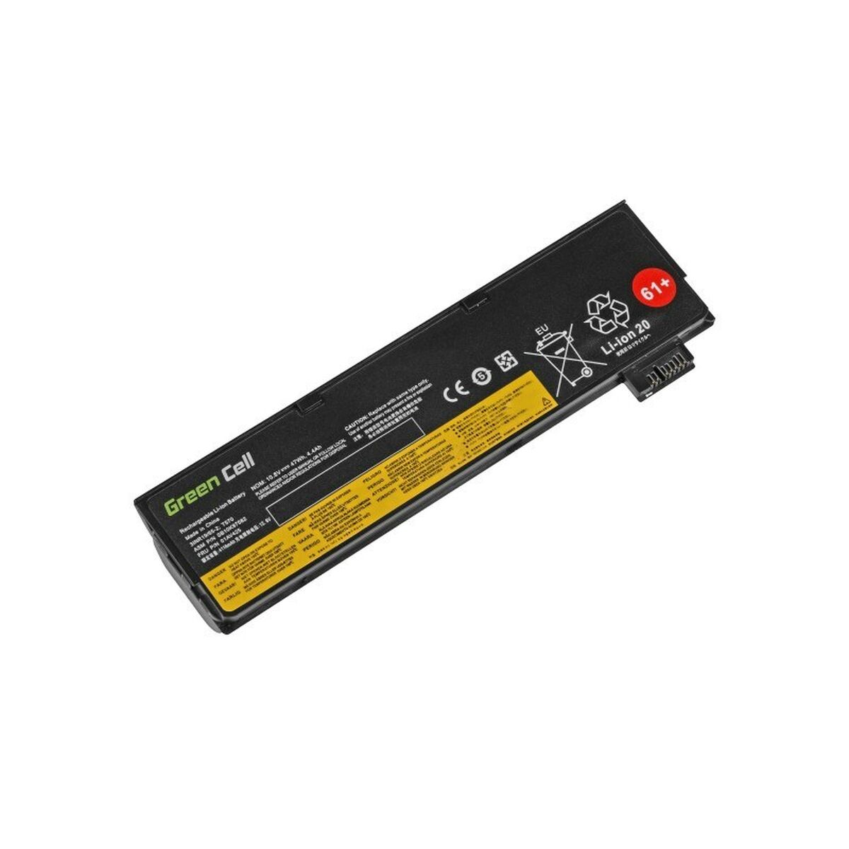 Laptop Battery Green Cell LE95 Black 4400 mAh