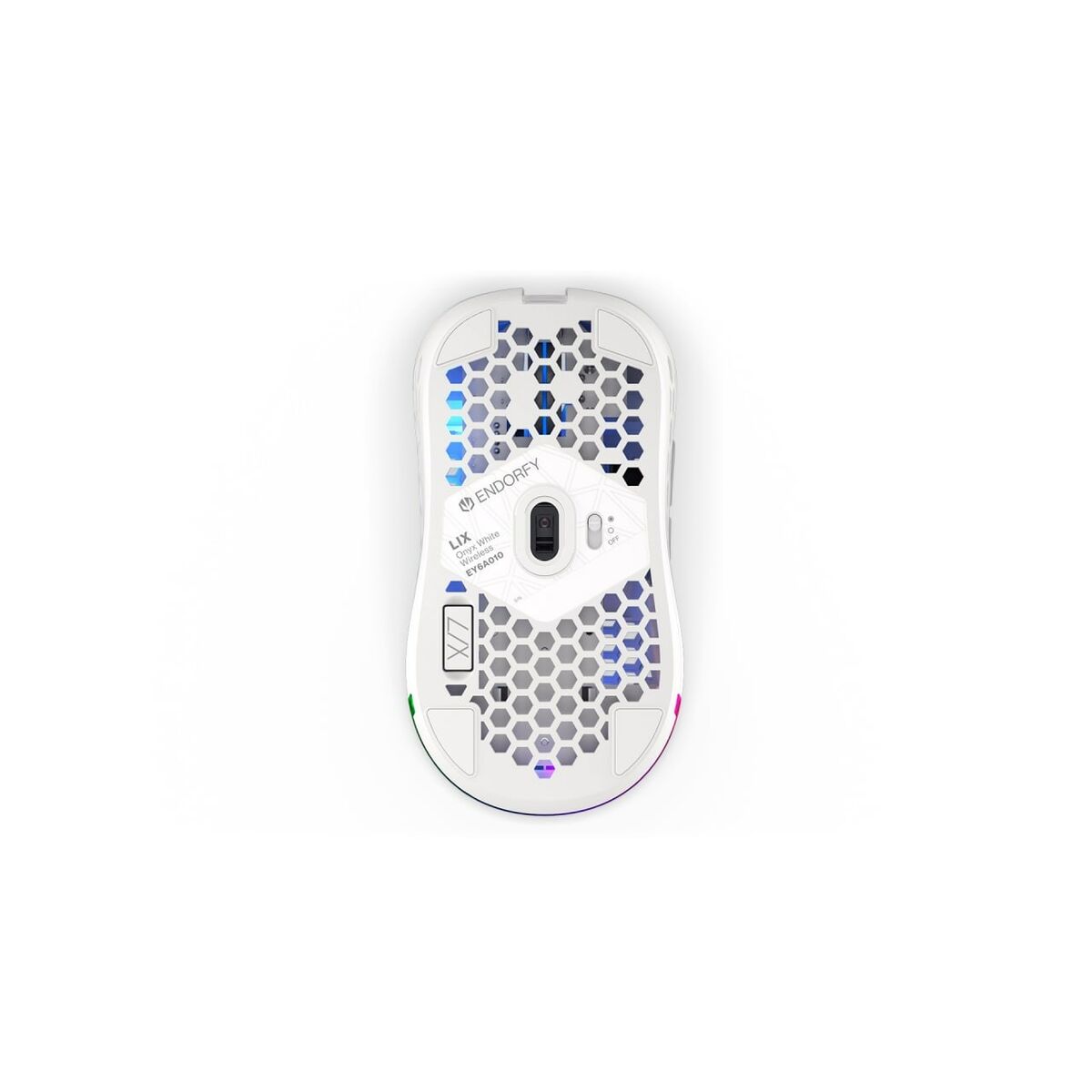 Mouse Endorfy EY6A010 White Multicolour 16000 dpi