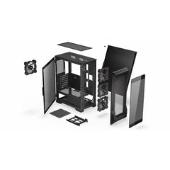 ATX Semi-tower Box Krux KRXD001 Black