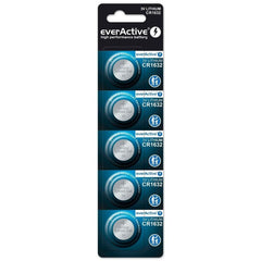 Batteries EverActive CR1632 (5 Units)