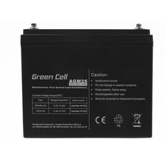 Battery for Uninterruptible Power Supply System UPS Green Cell AGM25 75 Ah 12 V