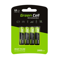 Batteries Green Cell GR02 1,2 V AA