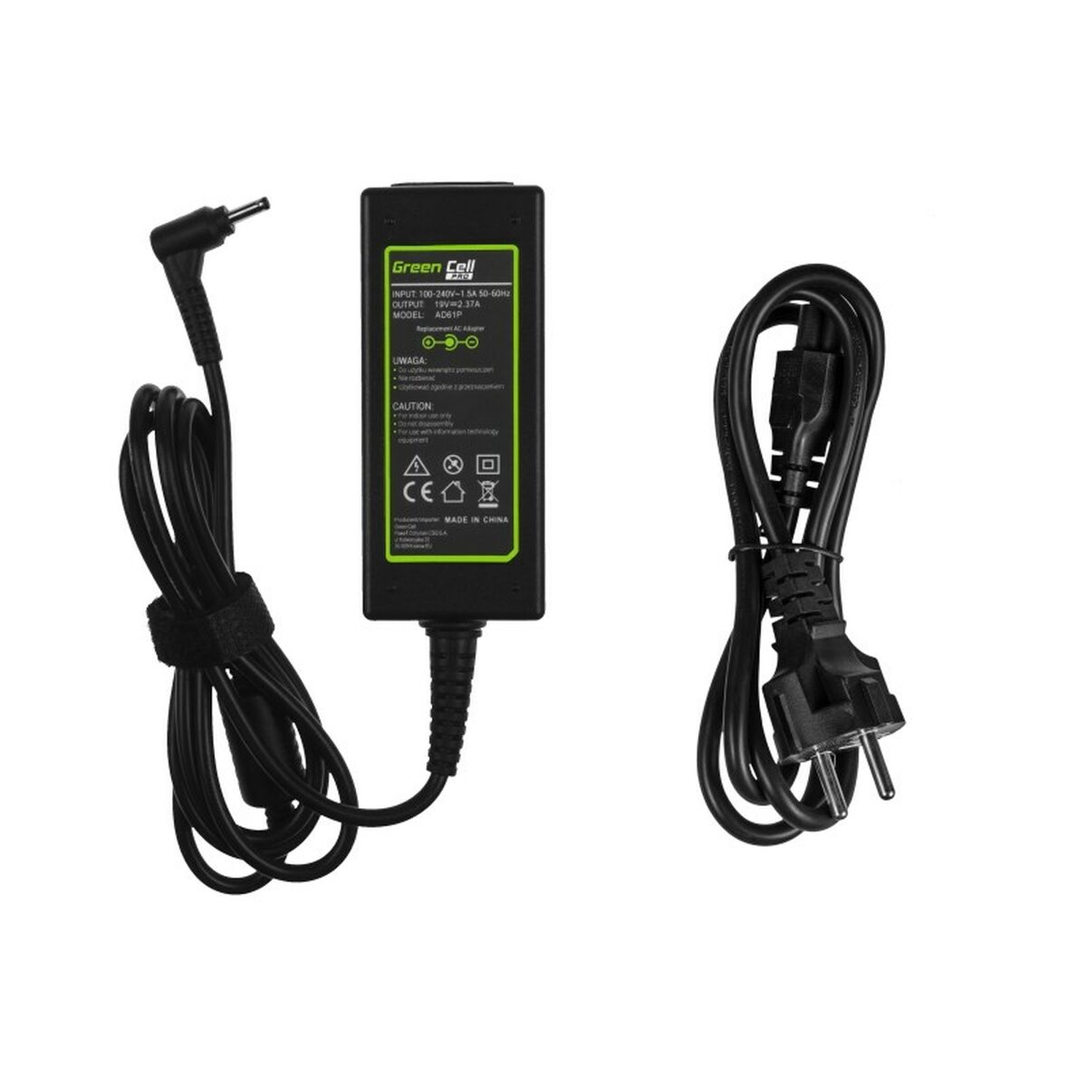 Laptop Charger Green Cell AD61P 45 W