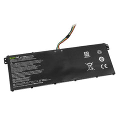 Laptop Battery Green Cell AC72 Black 2100 mAh