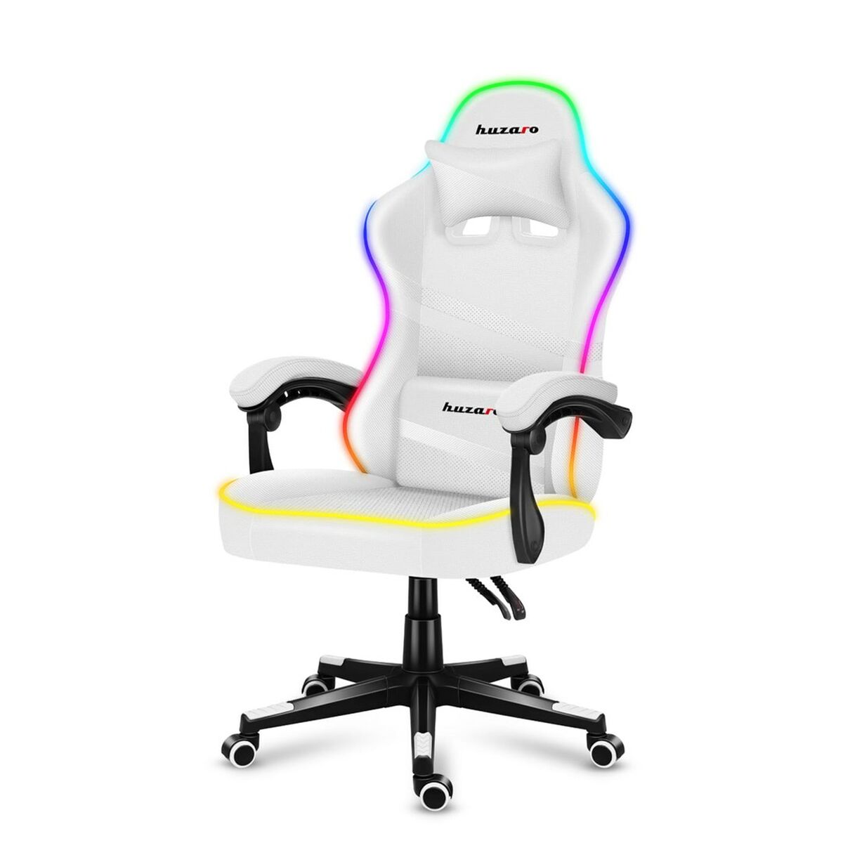 Gaming Chair Huzaro Force 4.4 RGB White