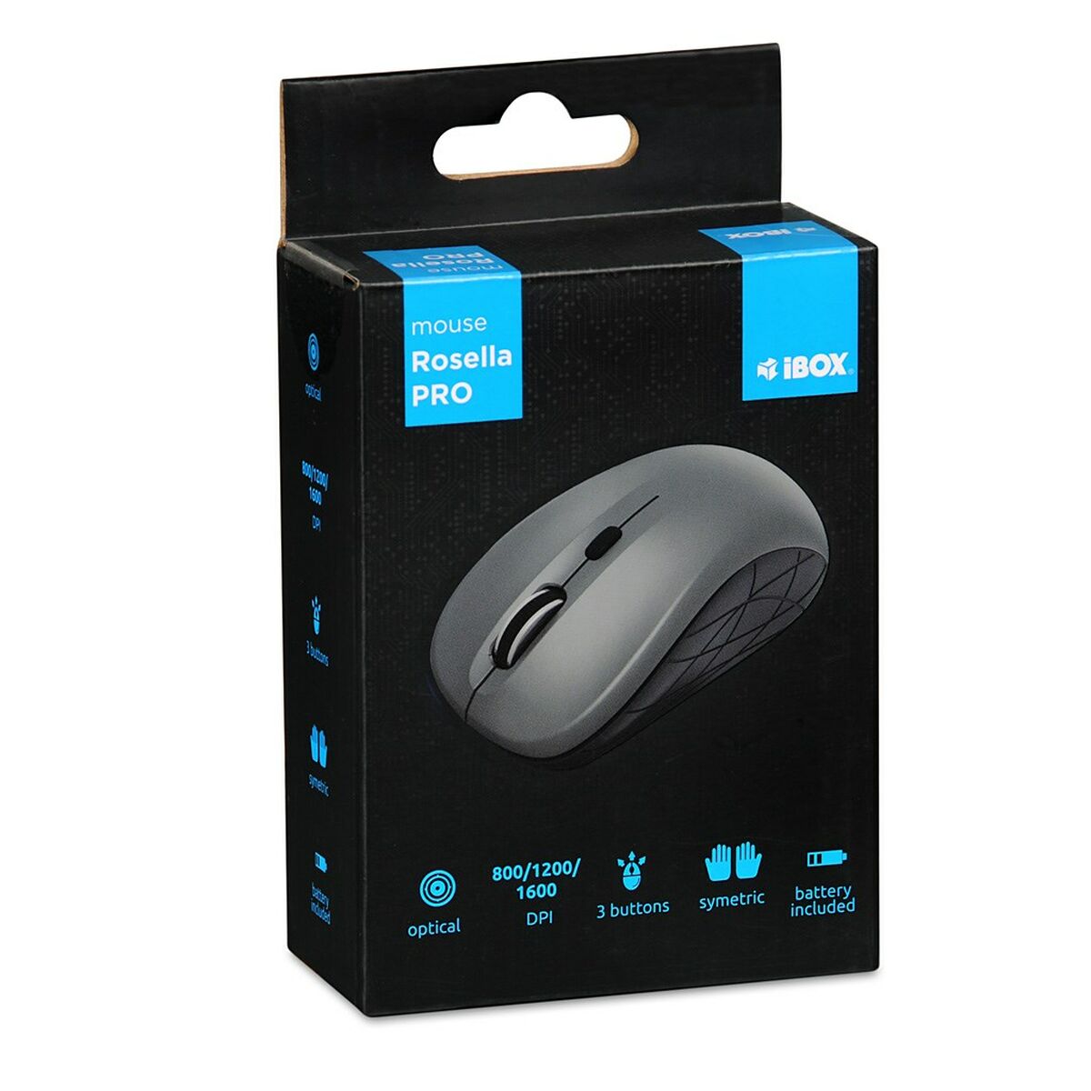 Mouse Ibox i009W Grey