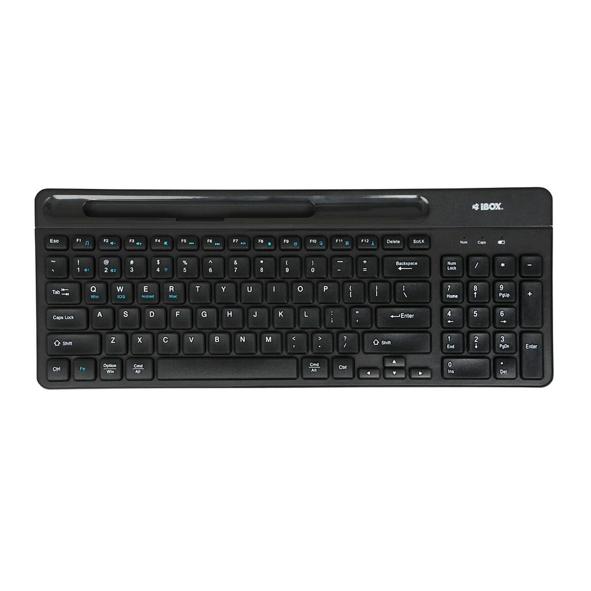 Keyboard Ibox IKC3010B Black QWERTY