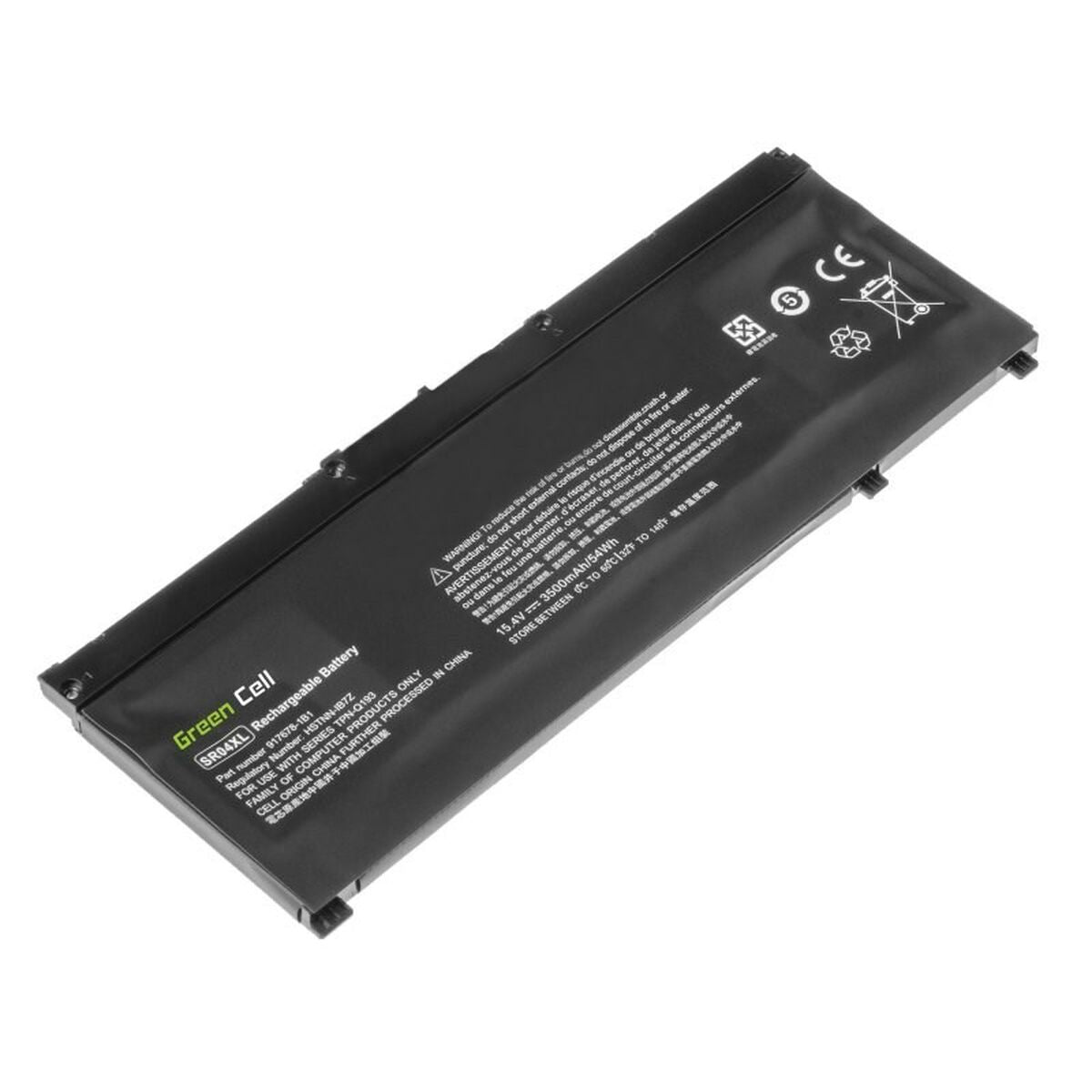 Laptop Battery Green Cell HP187 3500 mAh