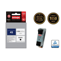 Original Ink Cartridge Activejet AH-45R Black