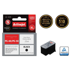 Original Ink Cartridge Activejet AC-40R Black