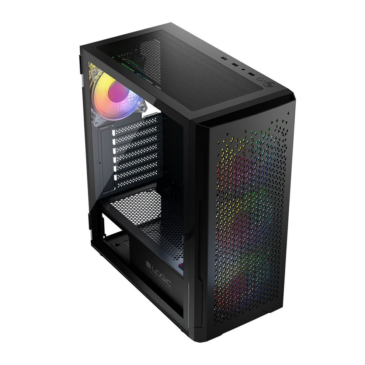 ATX Semi-tower Box Logic ARAMIS ARGB Black