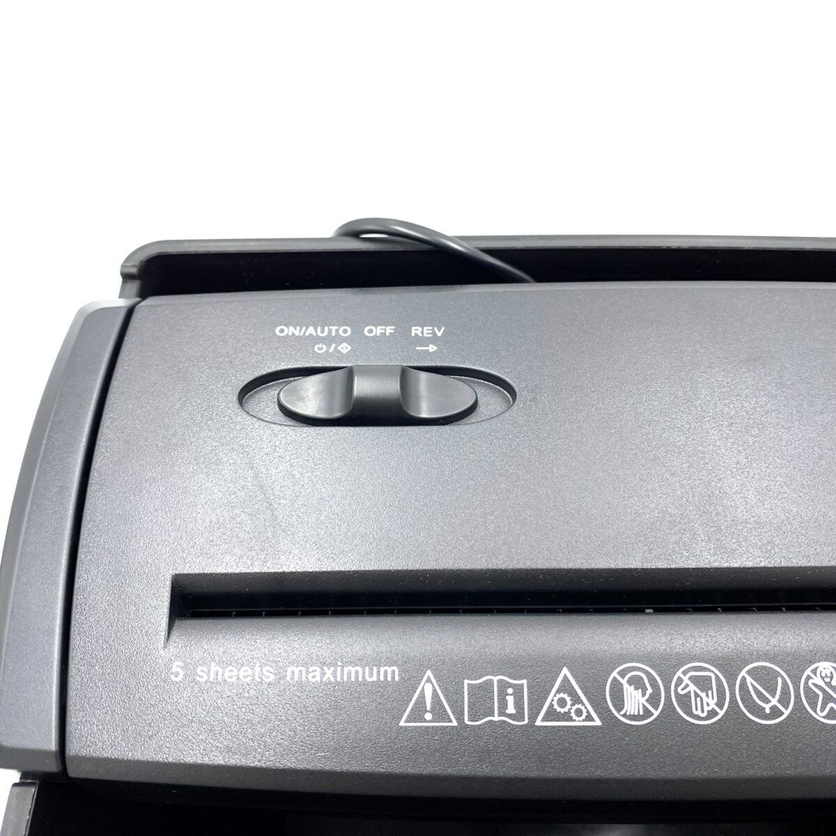 Paper Shredder Media Tech Shredder MT215 V2.0 Black 8 L