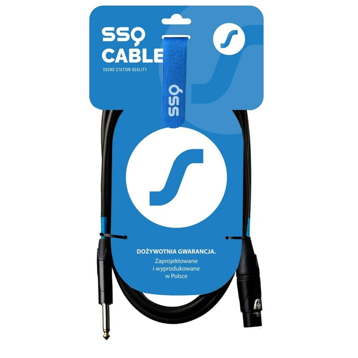 XLR cable Sound station quality (SSQ) SS-1437 3 m