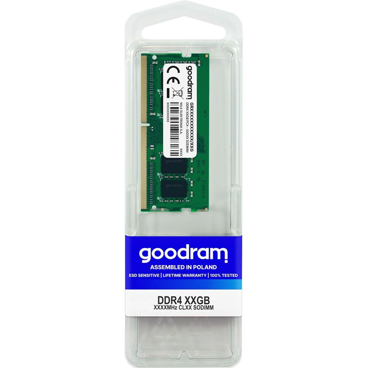 RAM Memory GoodRam GR2400S464L17S/4G 2400 MHz CL17 4 GB DDR4