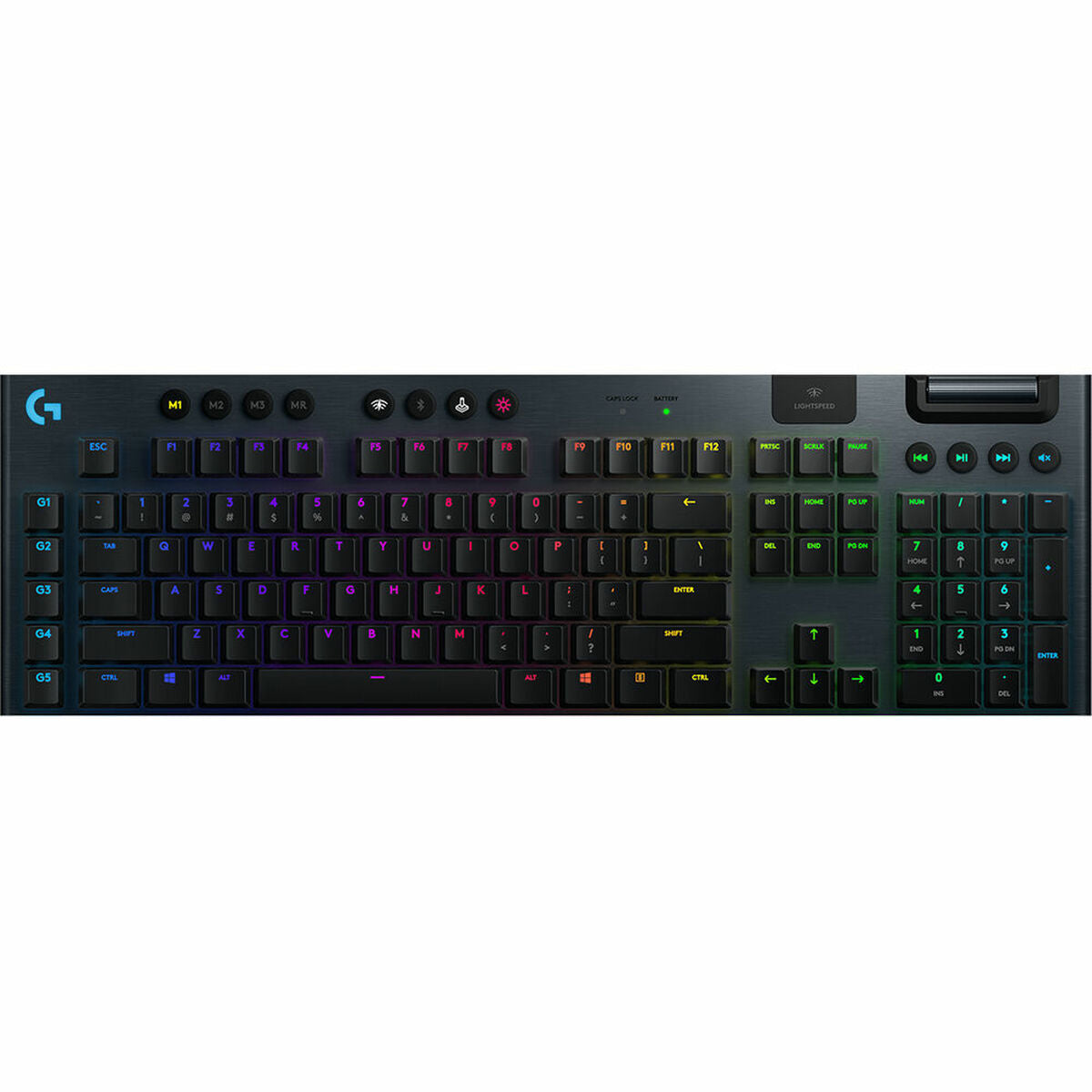 Wireless Keyboard Logitech G915 LIGHTSPEED Black Spanish Qwerty