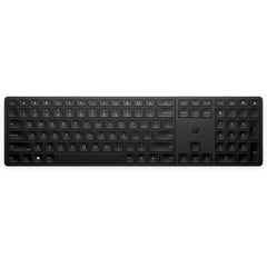 Wireless Keyboard HP 4R177AA Black Spanish Qwerty